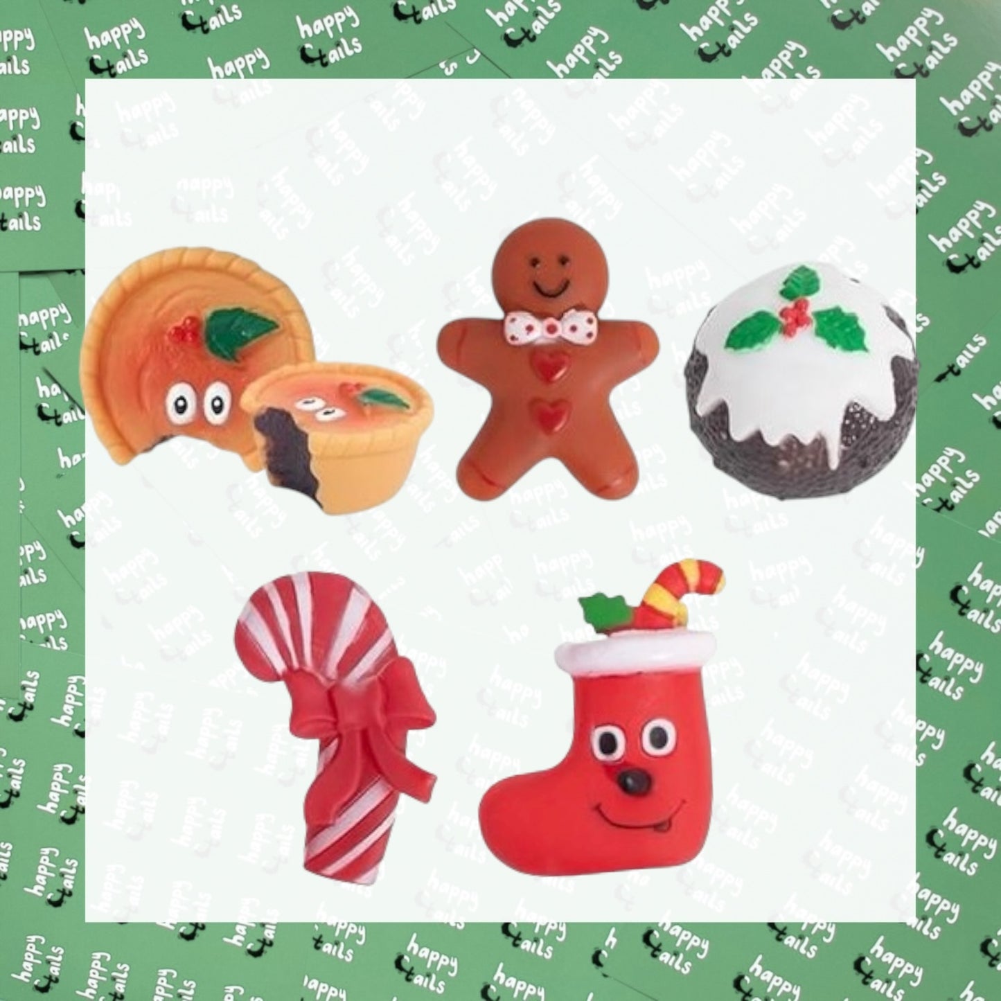 Vinyl Small Squeaky Festive Toys