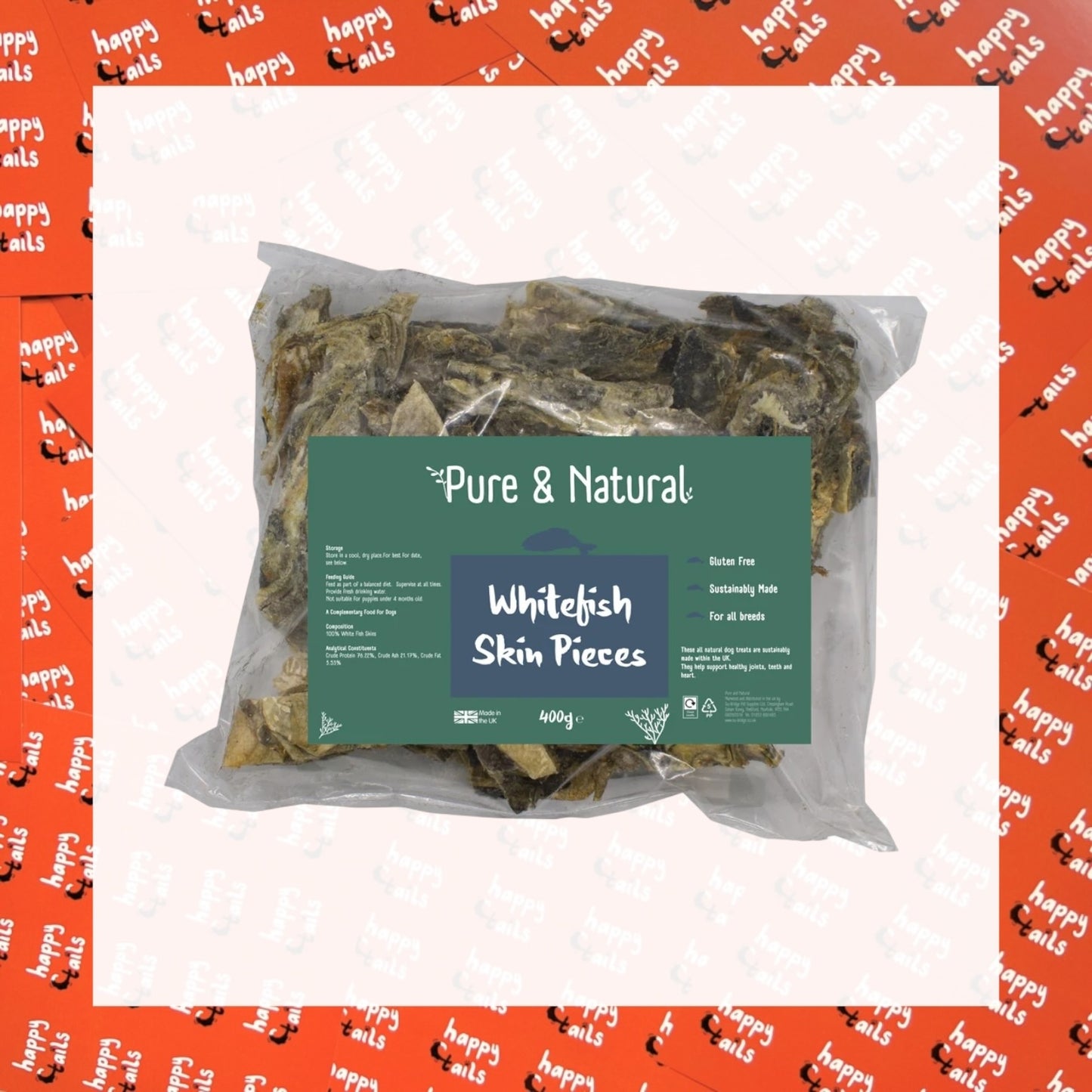 Whitefish Skin Pieces - 25g