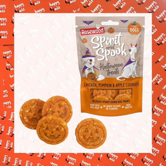 Chicken, Pumpkin & Apple Cookies