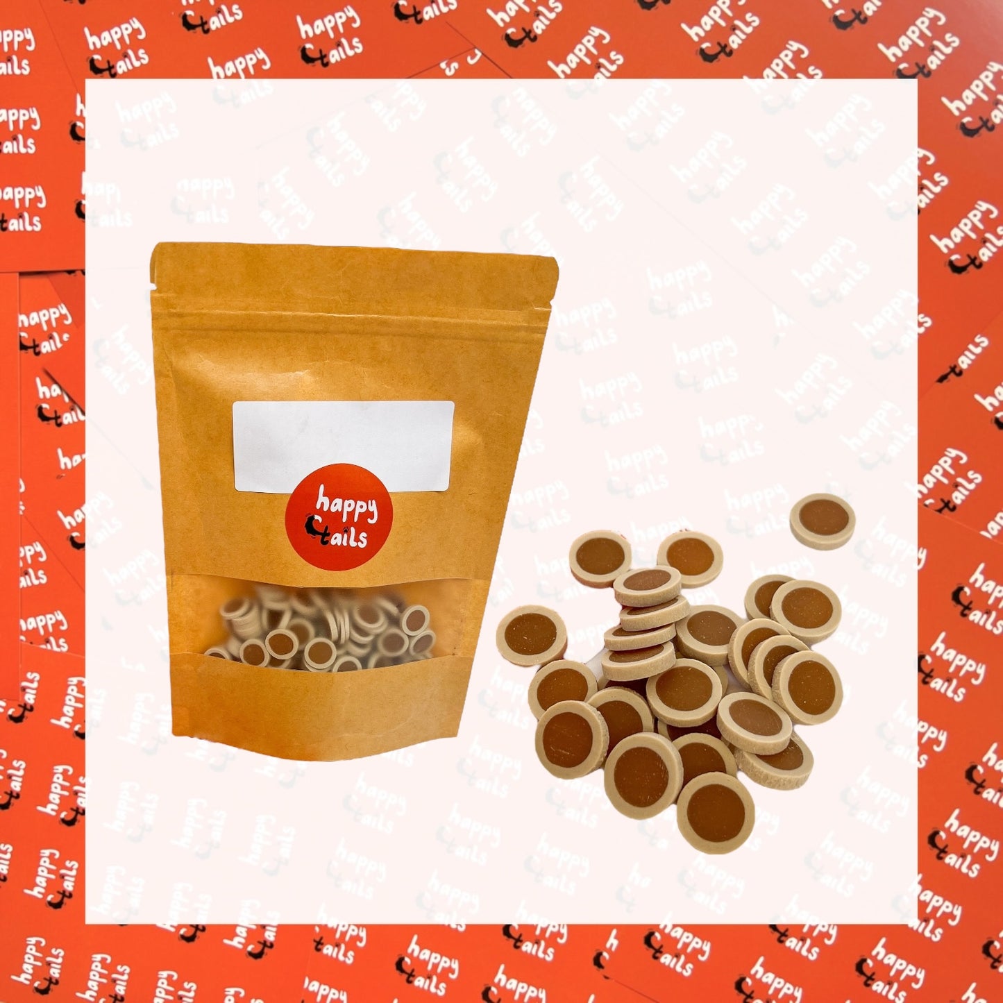 Veggie Peanut Butter Training Coins - 100g