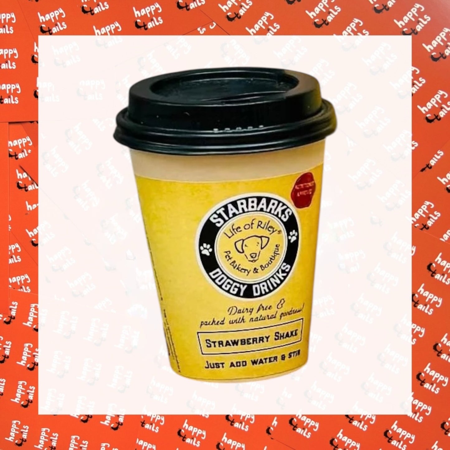DIY Doggy Starbarks Shake - Strawberry
