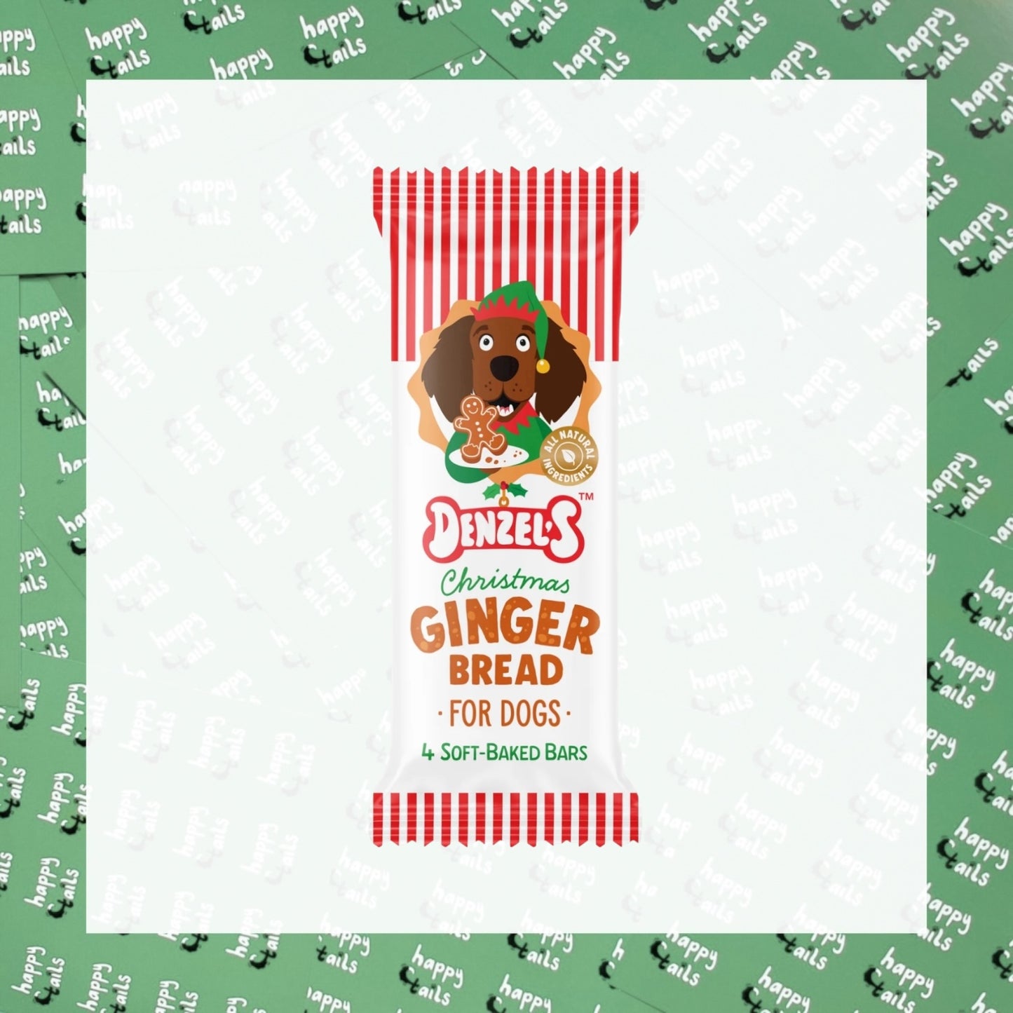 Denzel’s Gingerbread Soft Baked Bars