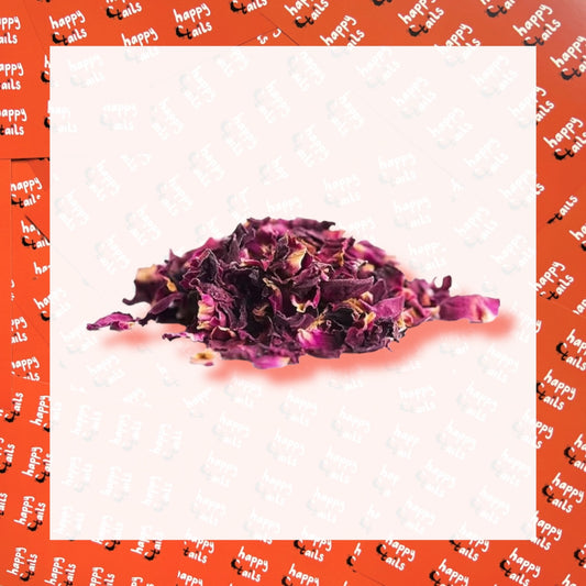 Dried Rose Petal Topper