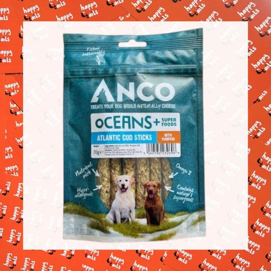 ANCO Oceans+ Cod Sticks with Pumpkin