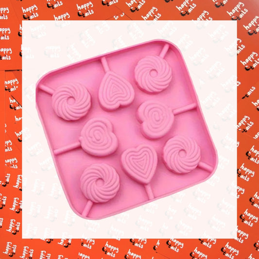 Hearts & Circles Lollipop Mould
