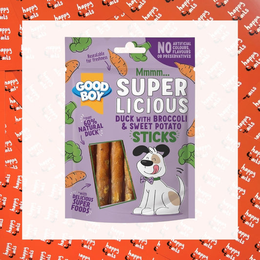 Duck with Broccoli & Sweet Potato Sticks