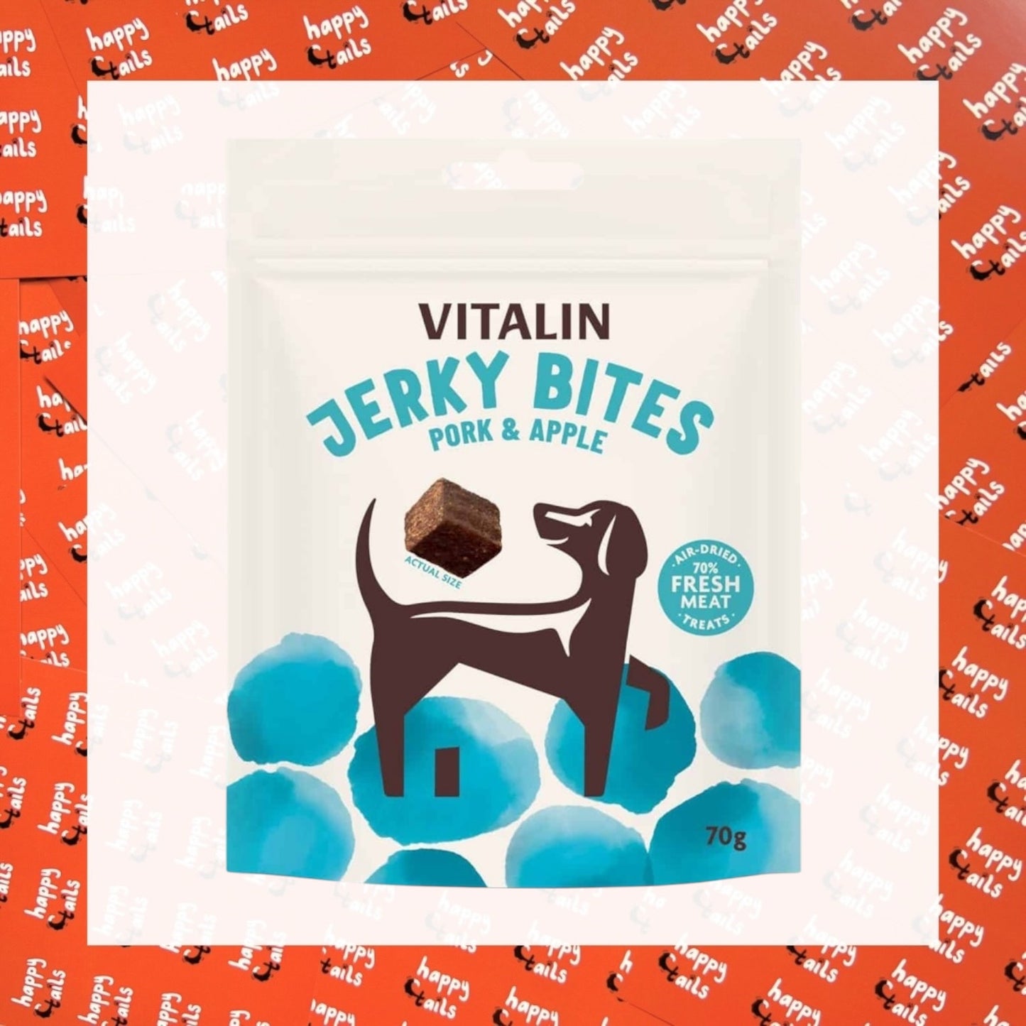 Pork & Apple Air Dried Jerky Bites