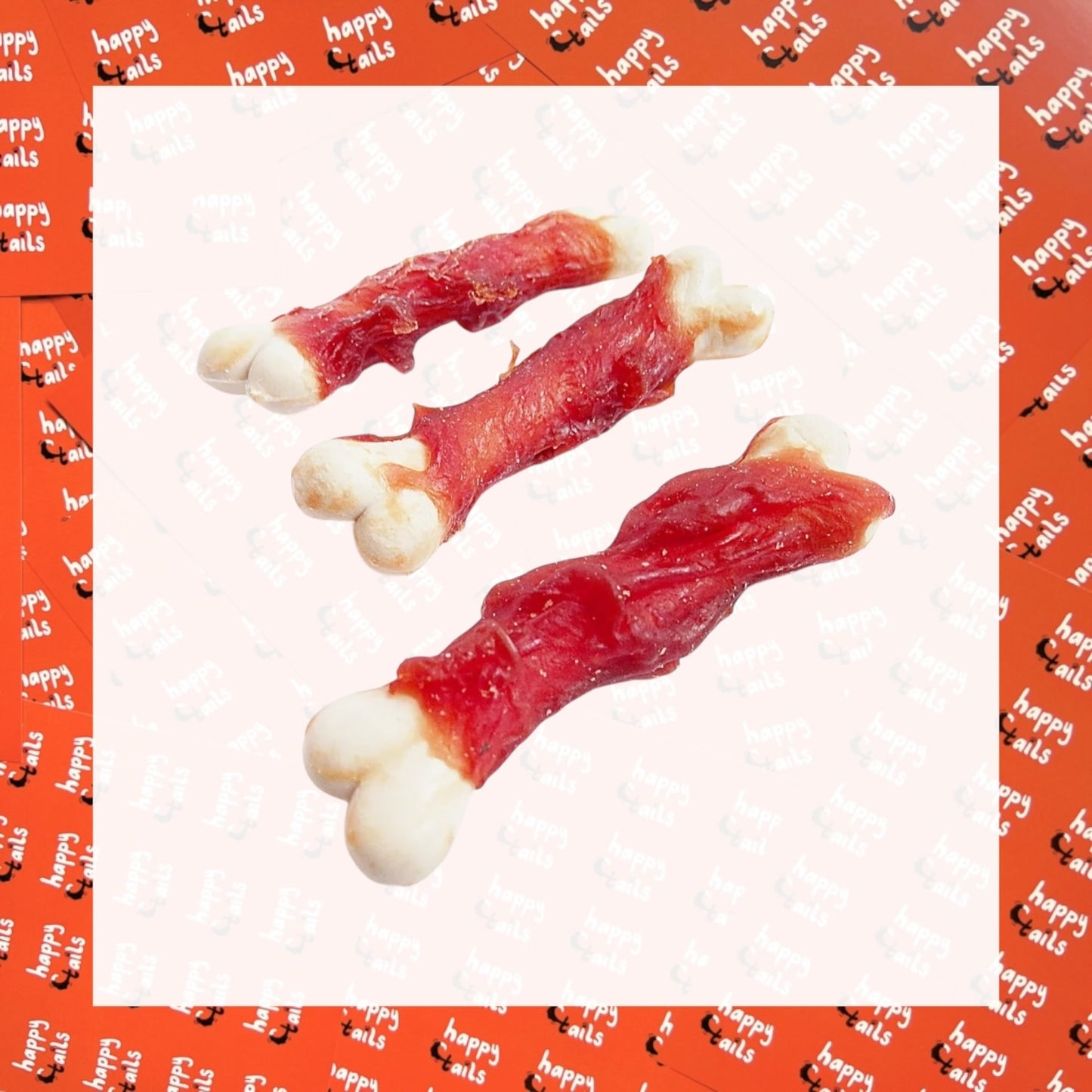 Duck Wrapped Lime Bone