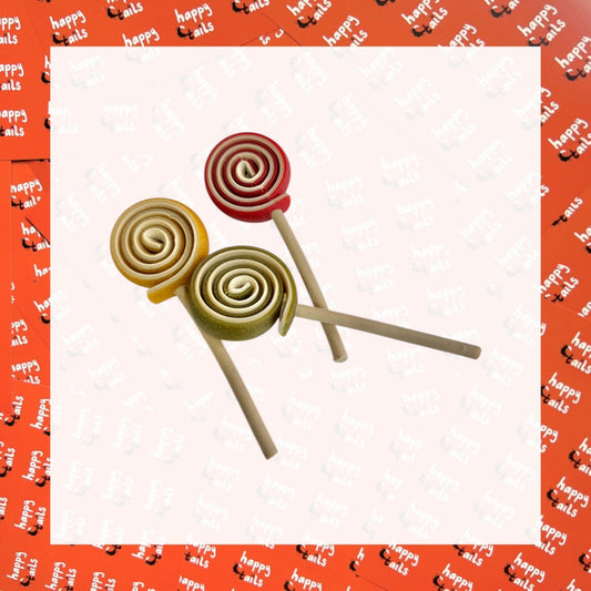 Veggie Rolled Lollipops