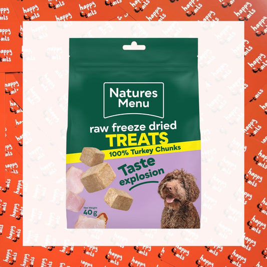 Natures Menu Freeze Dried Turkey Chunks - 15g
