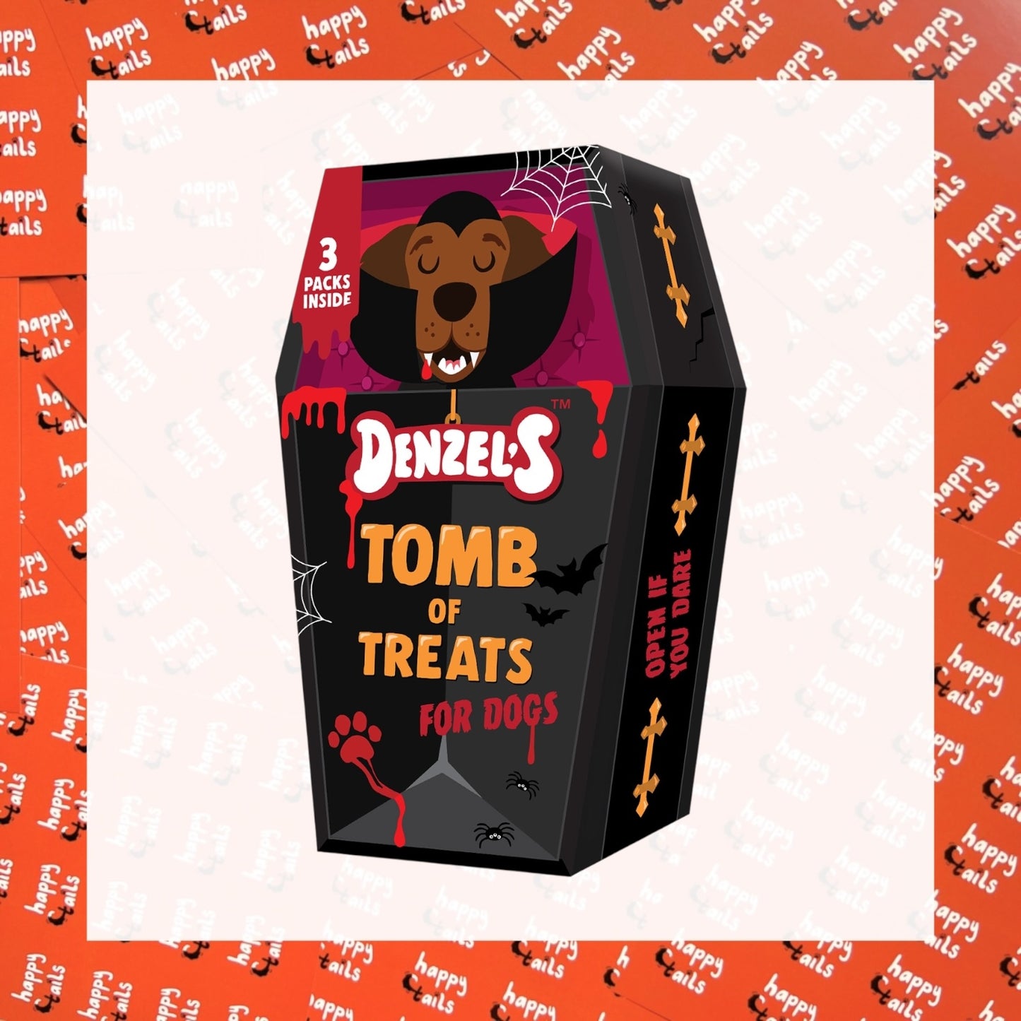 Denzel’s Tomb Of Treats (3 Packs Inside)