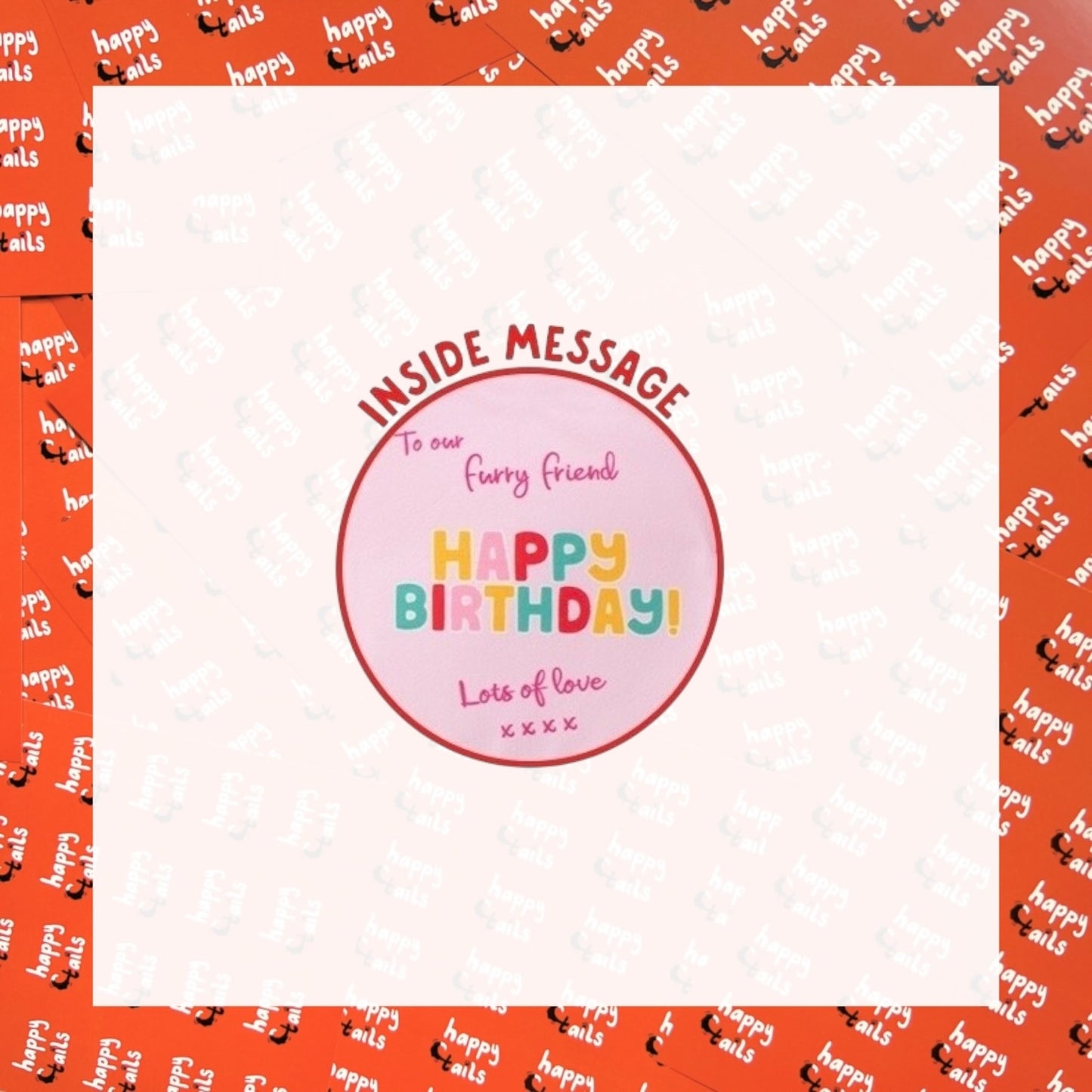 Crinkle Birthday Card Toy