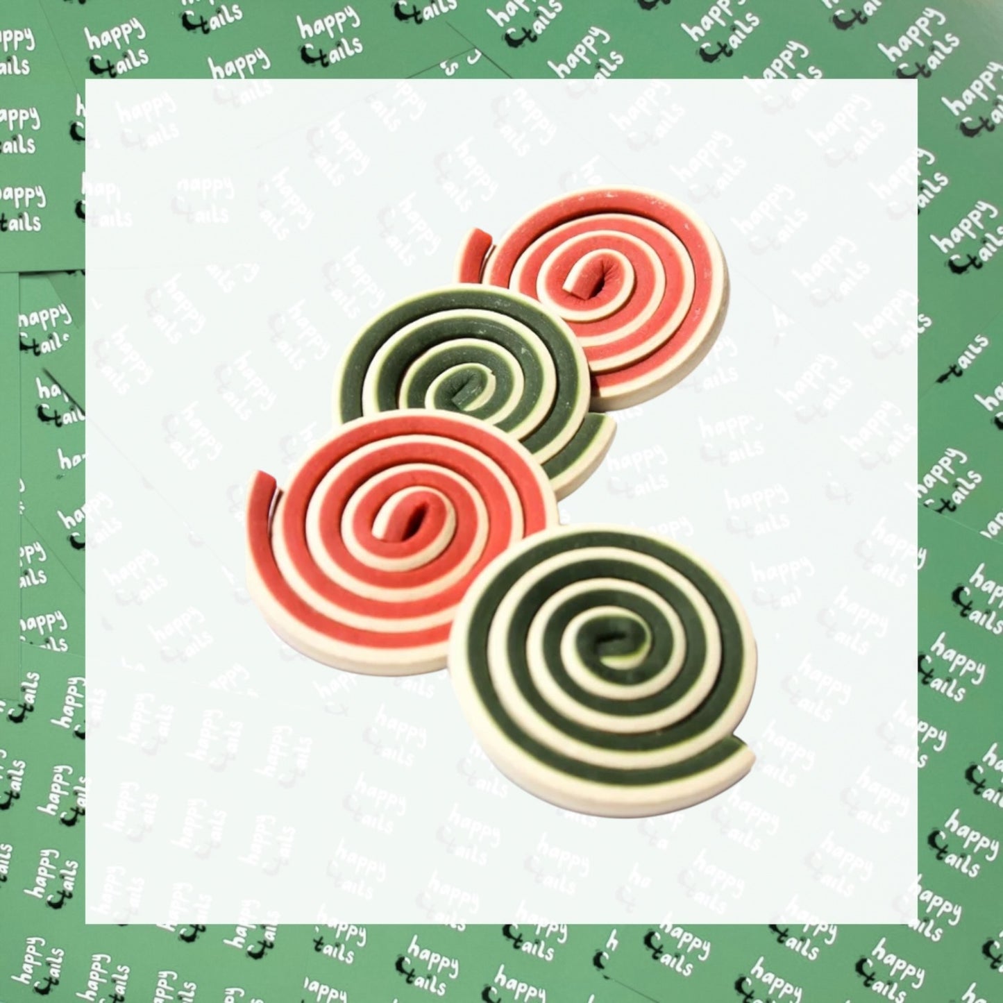 Veggie Festive Swirls