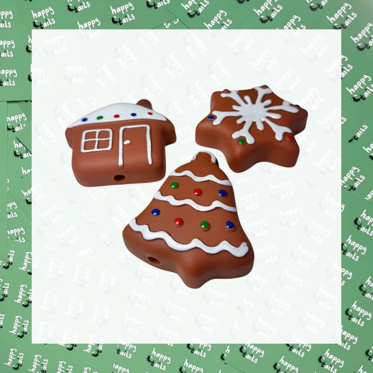 Vinyl Squeaky Gingerbread Cookie