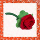 Scarlet Rose Plush & Rope Toy