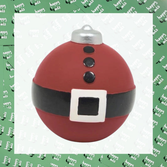 Latex Christmas Claus Bauble