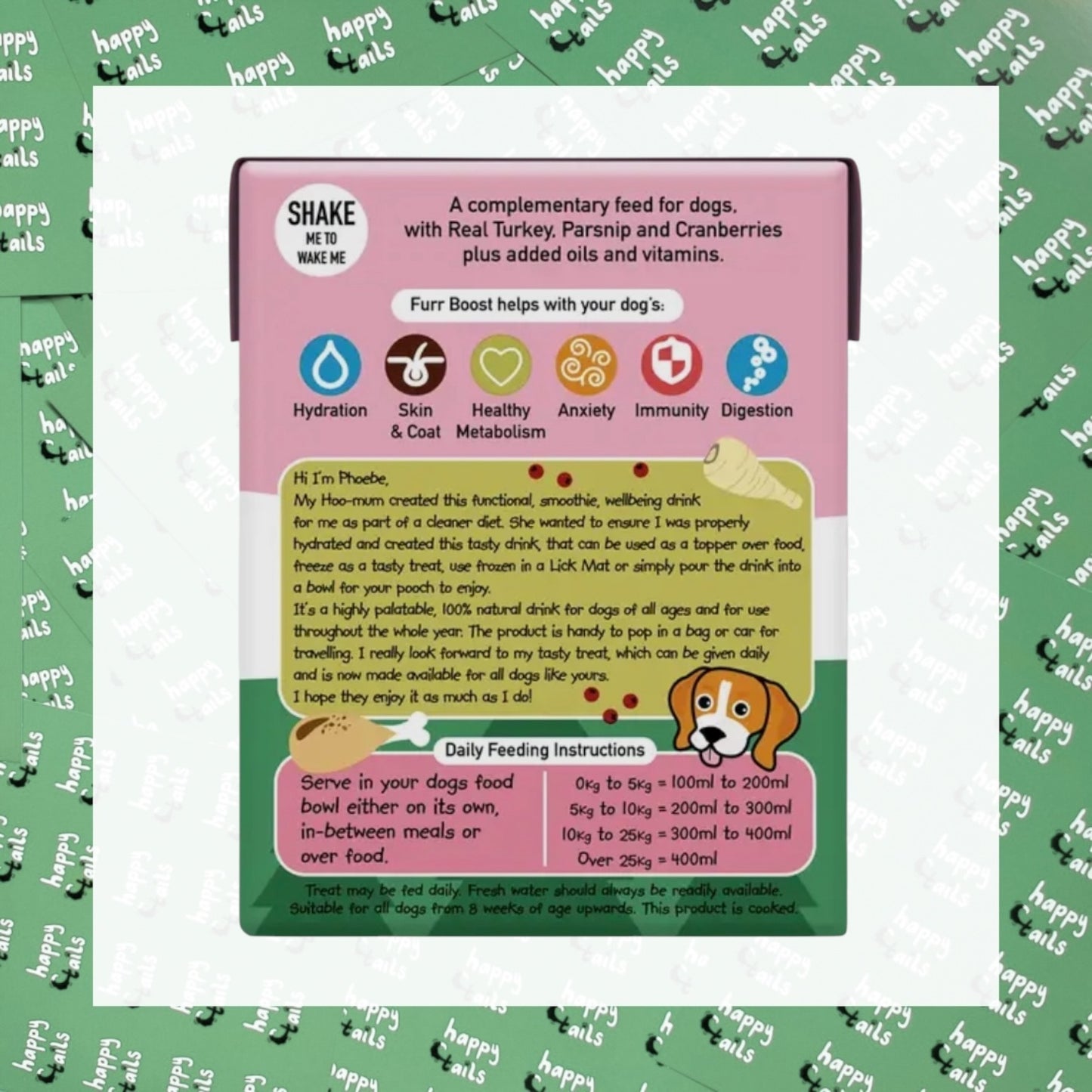 Turkey, Parsnip & Cranberry Christmas Furr Boost