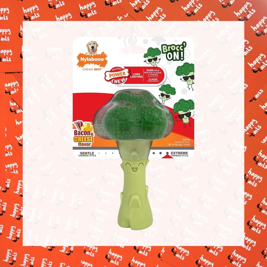 Nylabone Extreme Broccoli - Bacon & Cheese Flavour (Large)