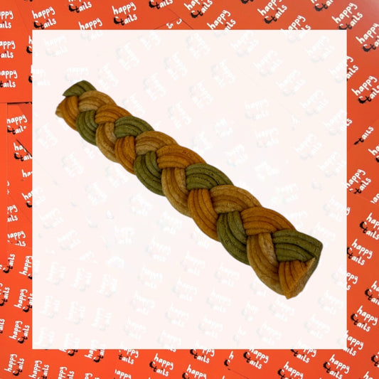 XL Peanut, Spinach & Carrot Braids