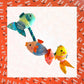 Fishes Rope Tug Toy