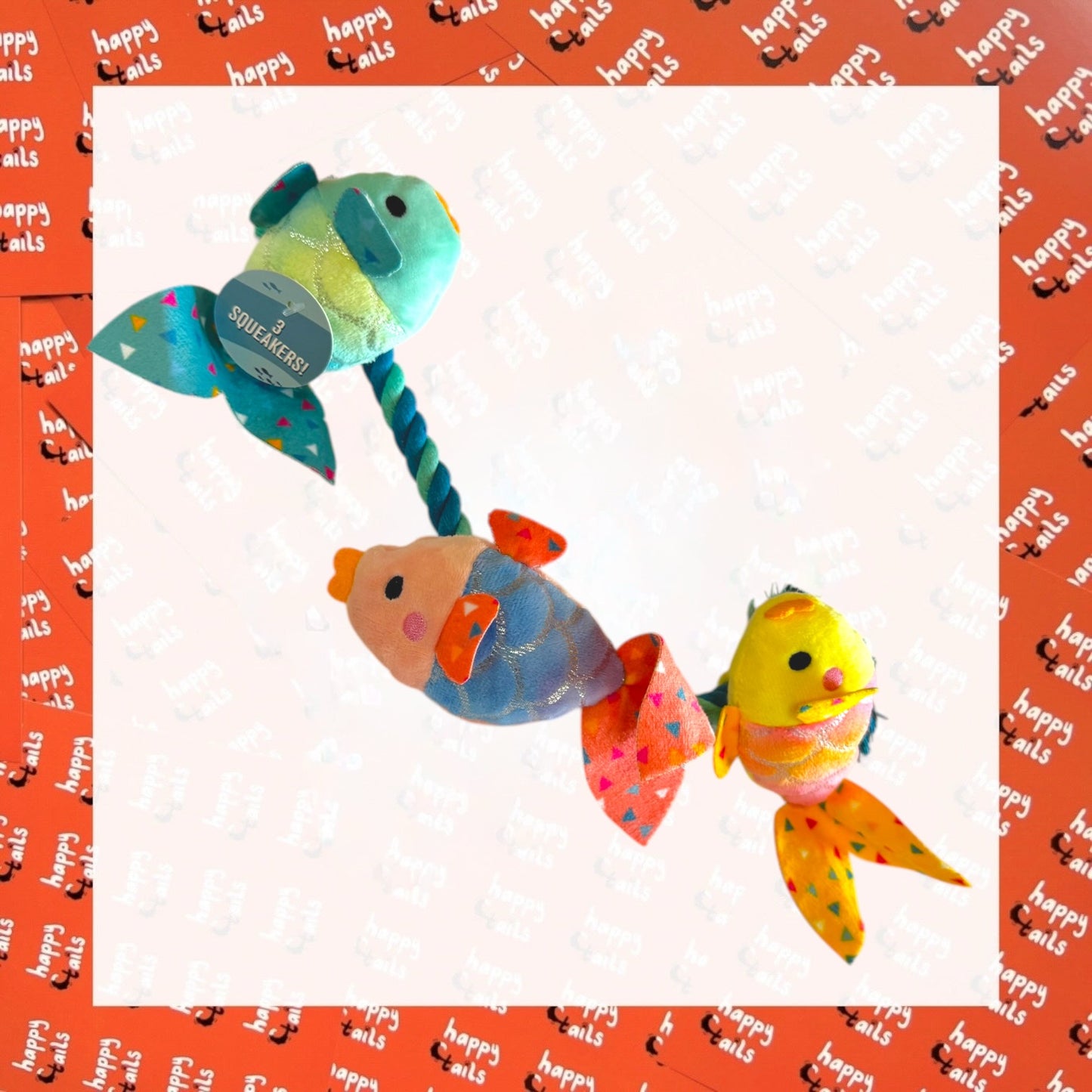 Fishes Rope Tug Toy