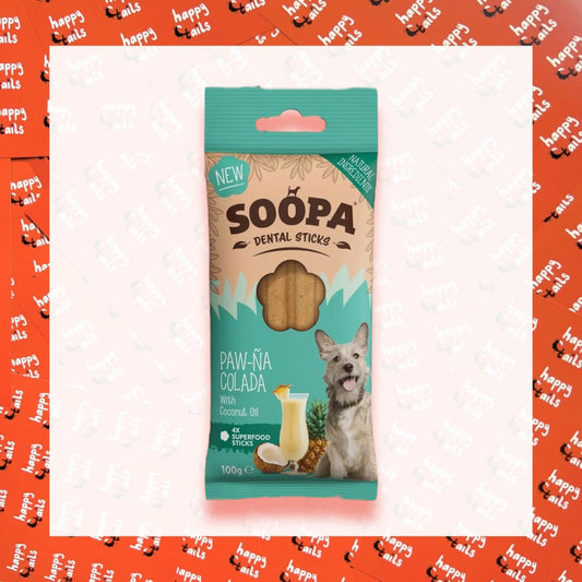 Soopa Dental Sticks : Paw-na Colada (LIMITED EDITION)