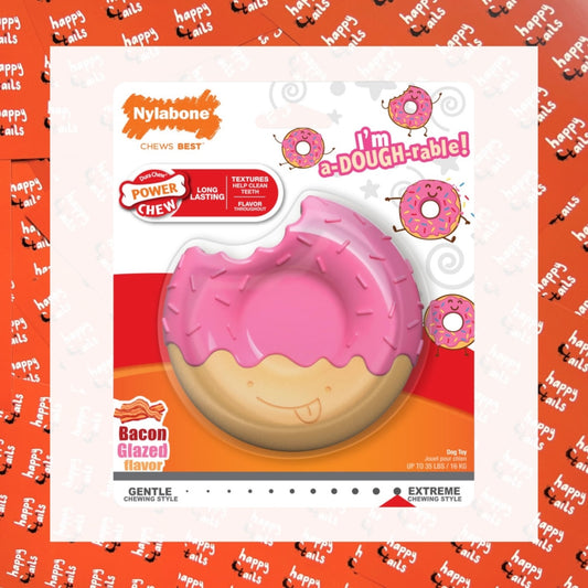 Nylabone Extreme Donut - Bacon Glazed Flavour (Medium)