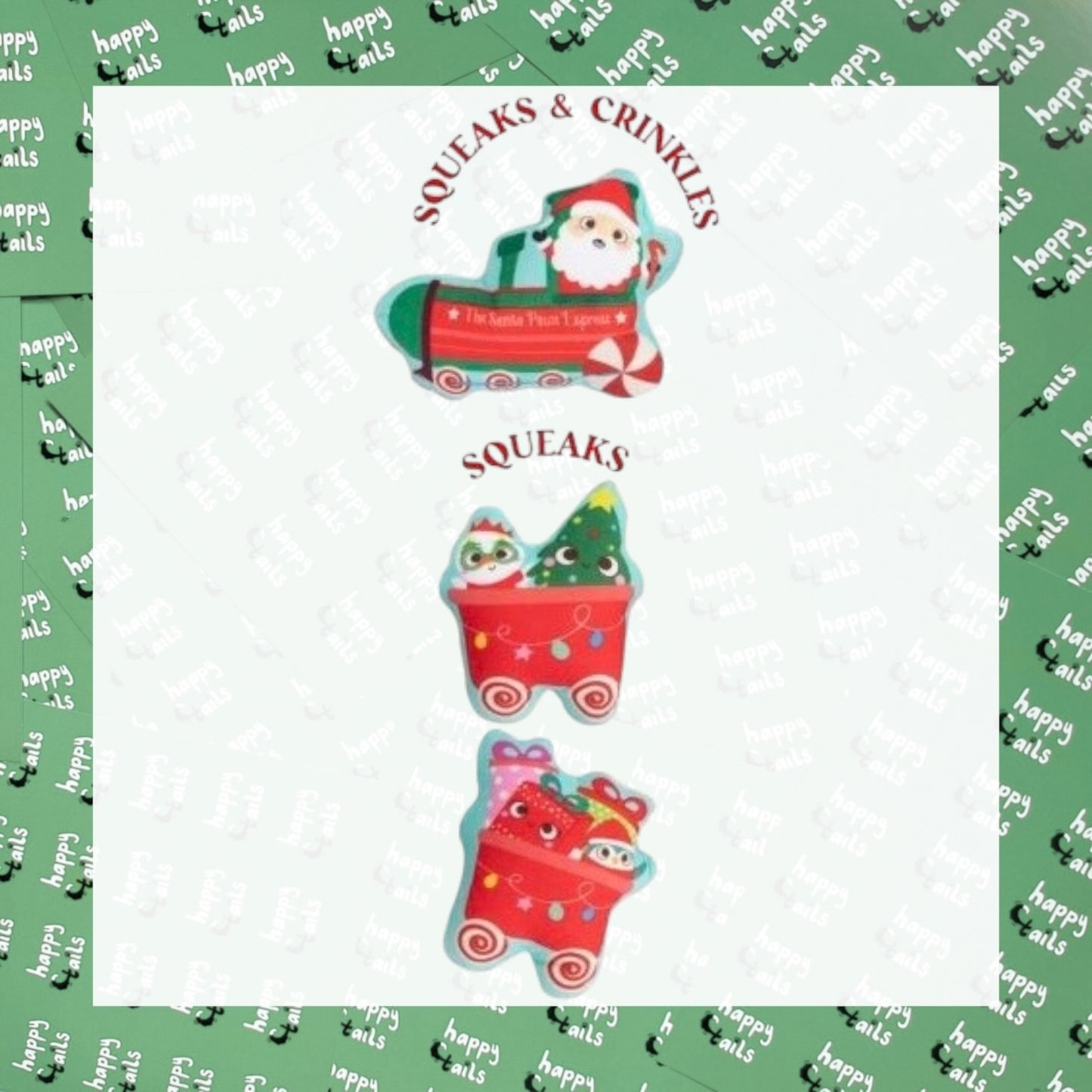 Christmas Train Tug Toy