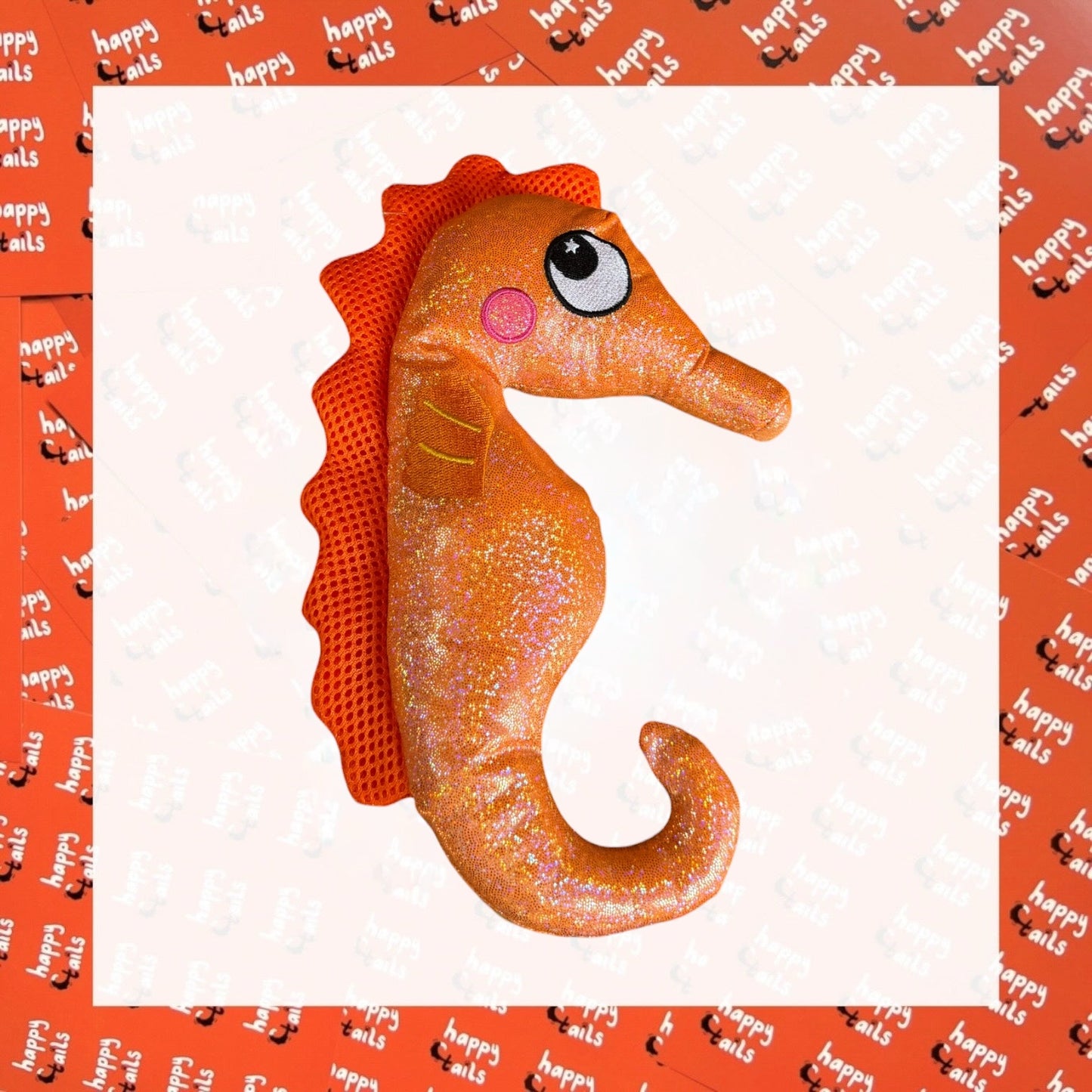 Seb Seahorse Treat-Hiding Plush