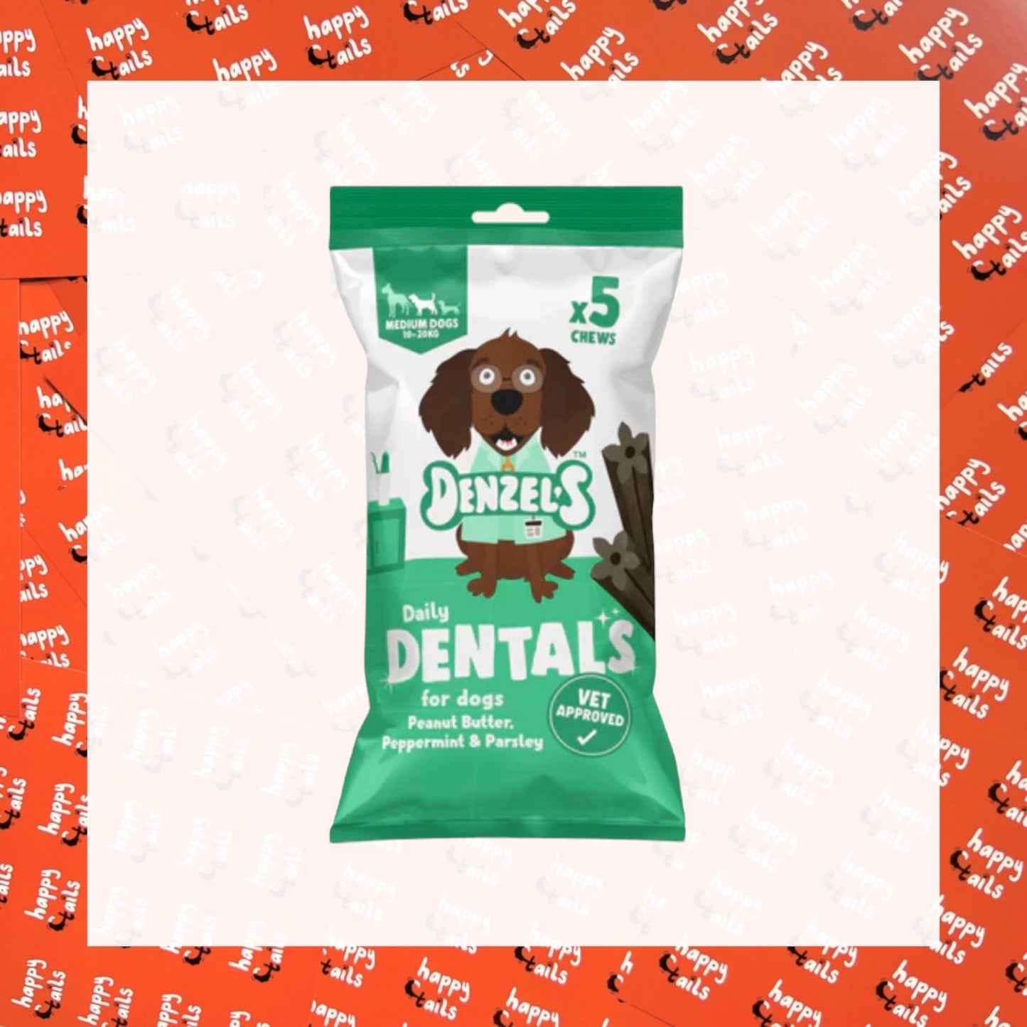 Denzel’s Vegan Medium Dental Sticks
