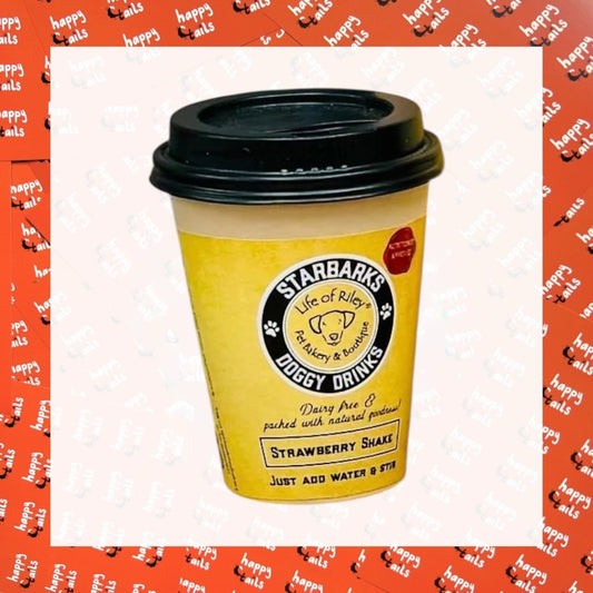 DIY Doggy Starbarks Shake - Strawberry
