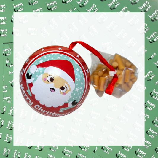Bauble with Chicken Training Treats Inside