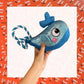 Walter Whale Treat-Hiding Plush