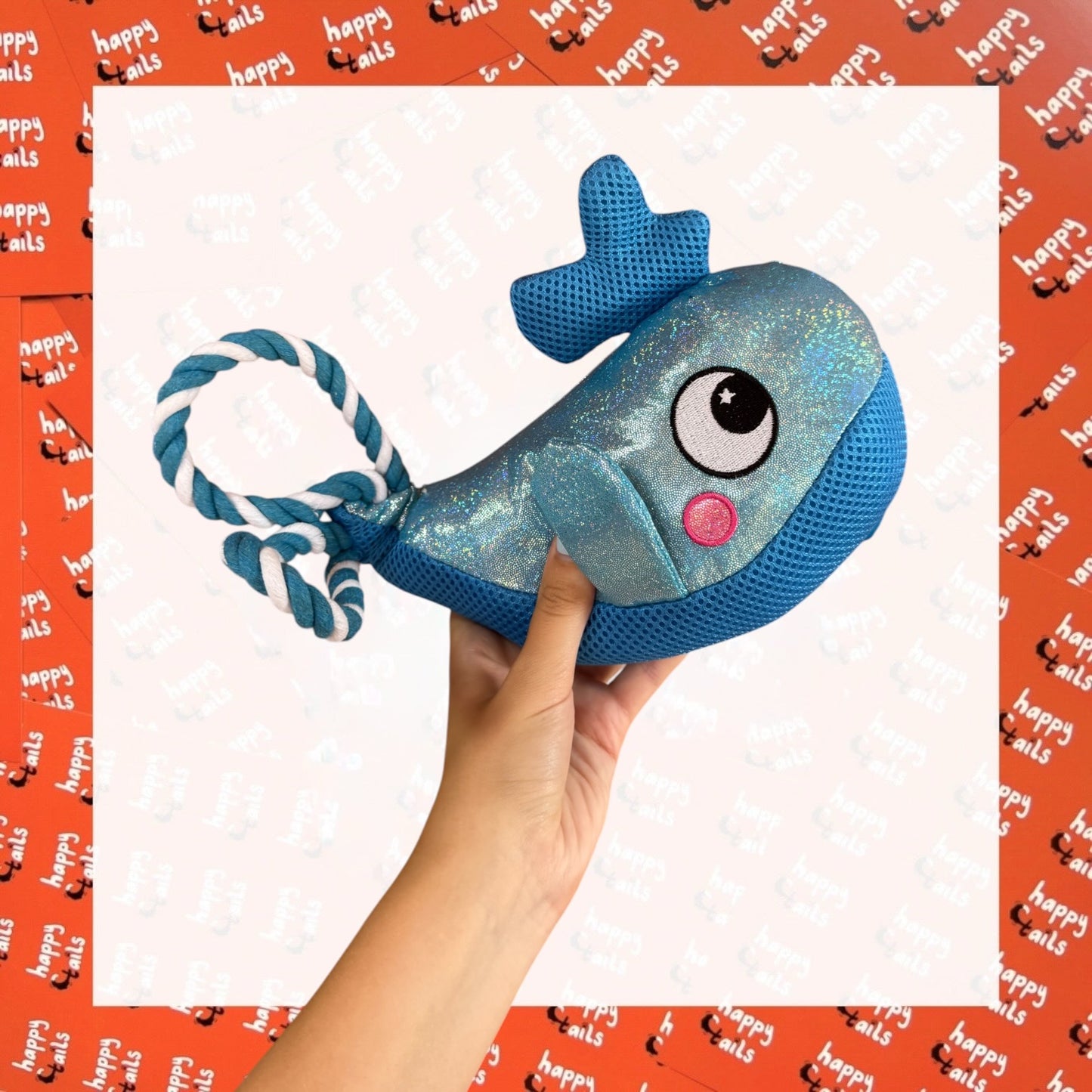 Walter Whale Treat-Hiding Plush