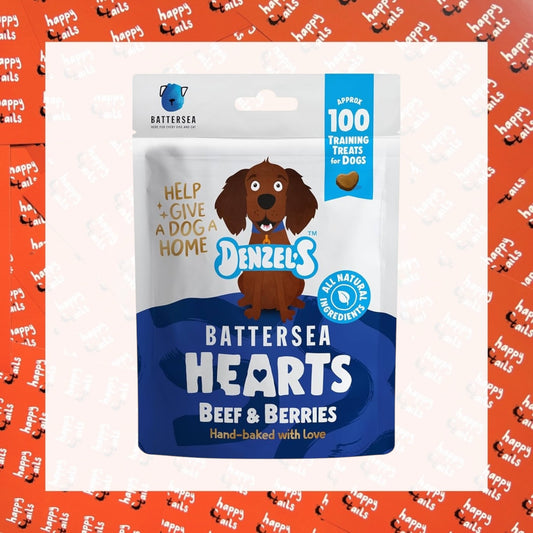 Denzel’s Battersea Beef & Berry Hearts