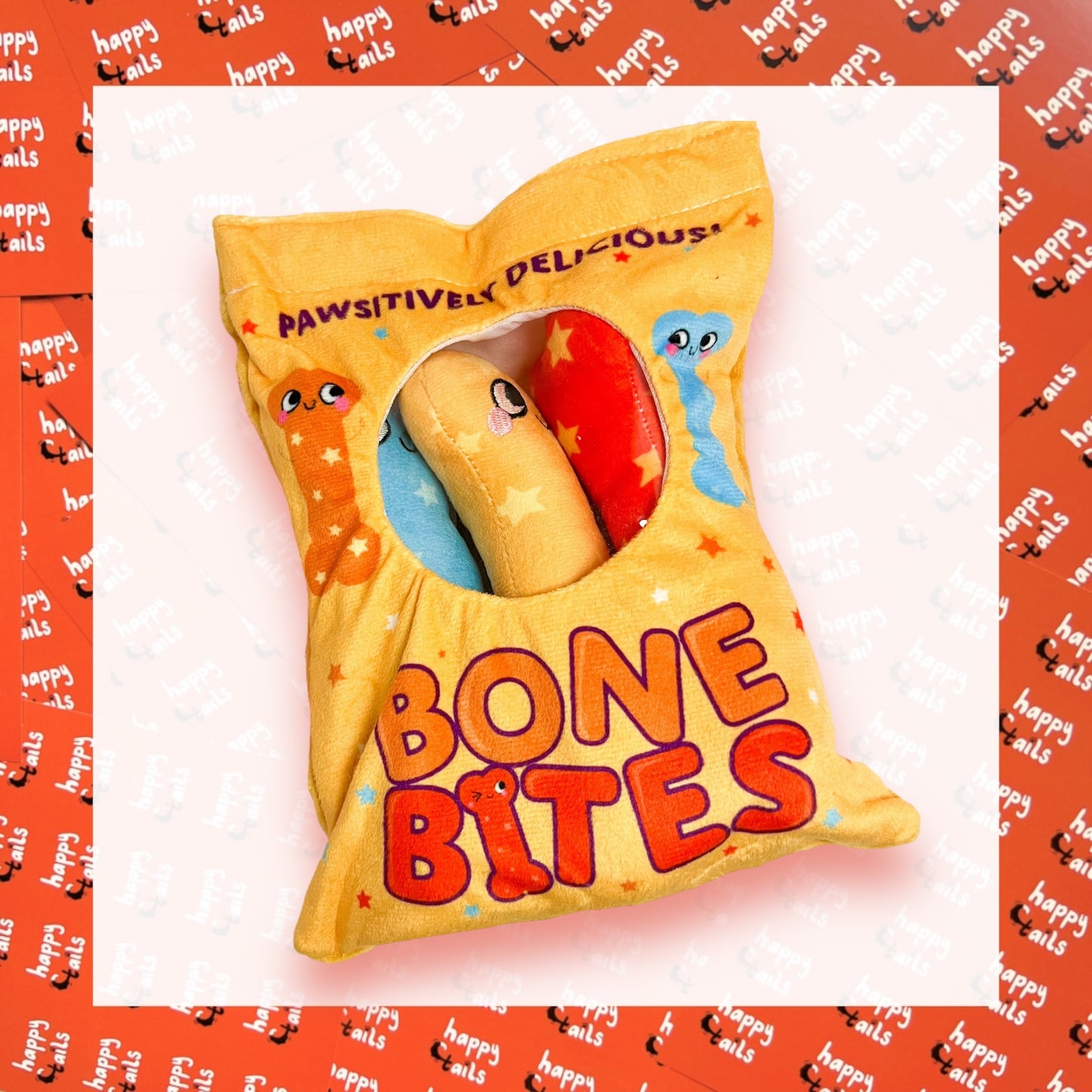 Bone Bites Burrow Toy