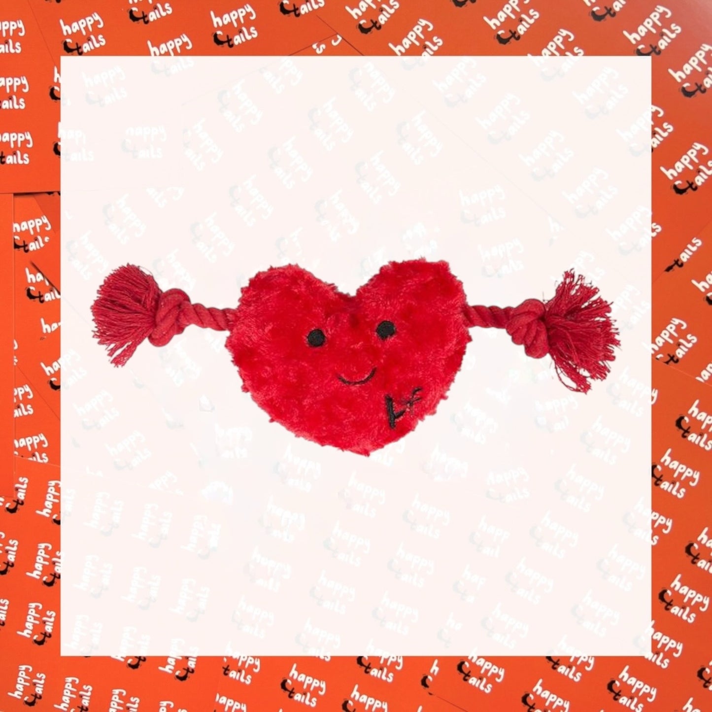 Hughie Heart with Rope Plush Toy