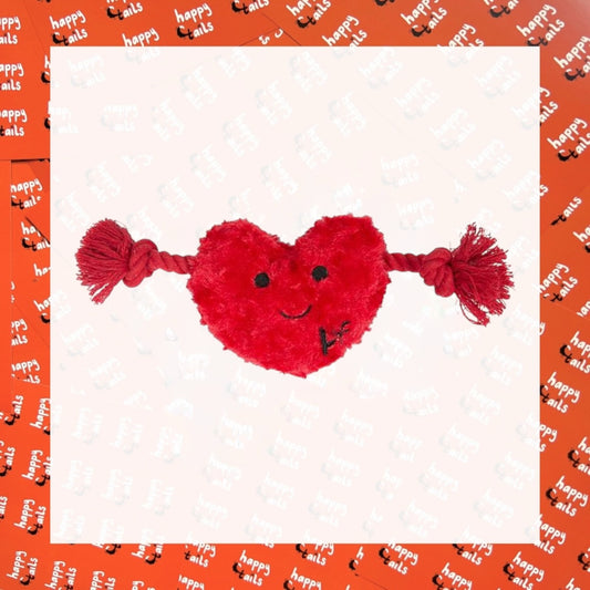 Hughie Heart with Rope Plush Toy