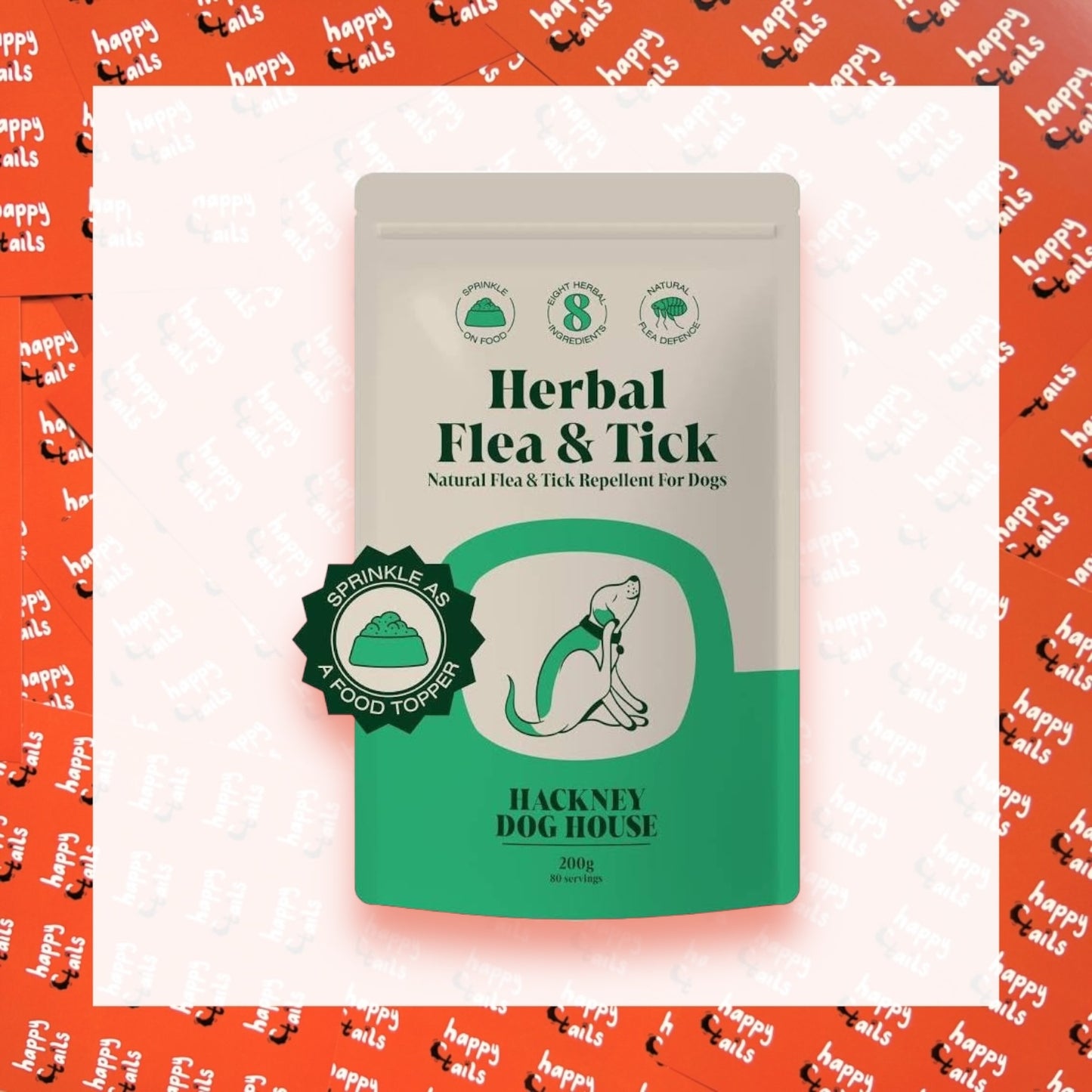 Natural Flea Treatment | 80 Servings | Herbal