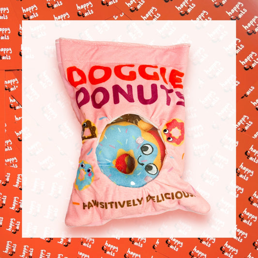 Doggy Donuts Burrow Toy