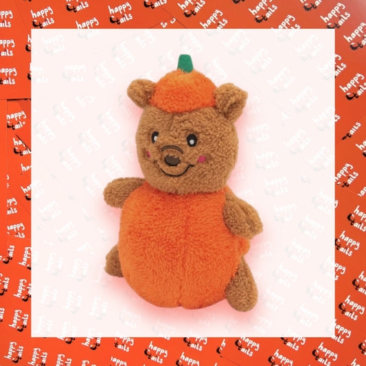 ZippyPaws Cheeky Chums Pumpkin Bear