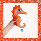 Seb Seahorse Treat-Hiding Plush