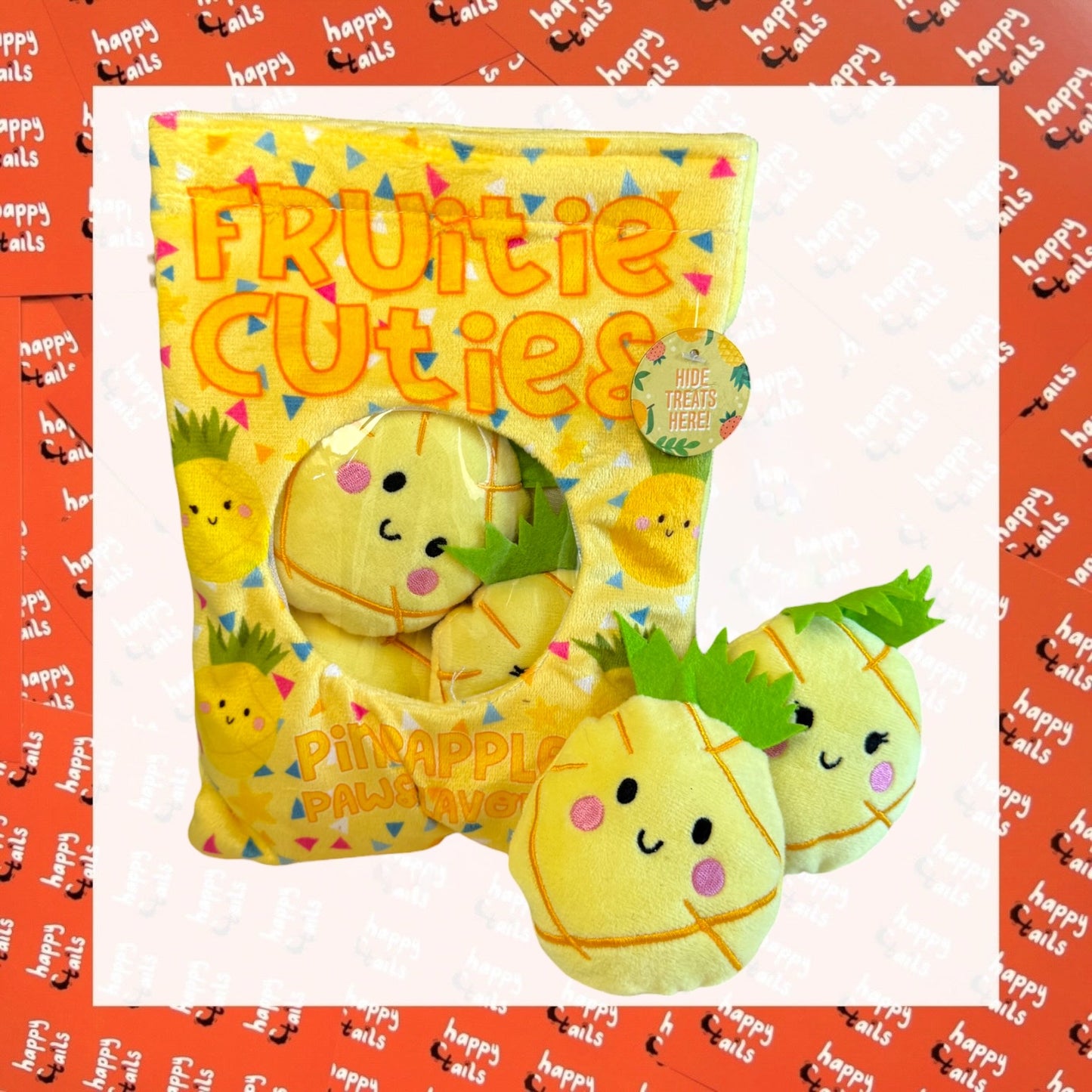 Pineapple Fruitie Cuties Burrow Toy