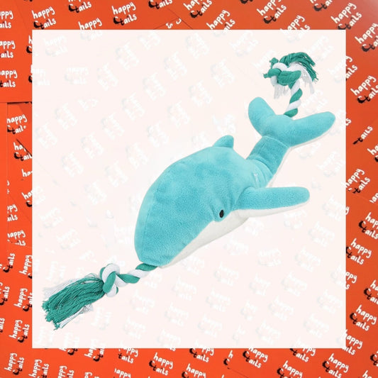 Petface Whale Rope & Plush Toy