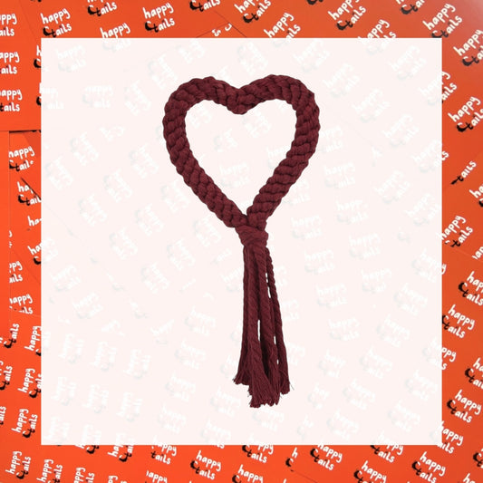 Heart Tassel Rope Toy