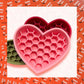 2 in 1 Slow Feeder / Lick Mat Hearts