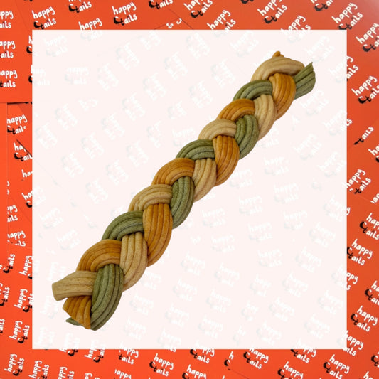 XL Peanut, Spinach & Carrot Braids