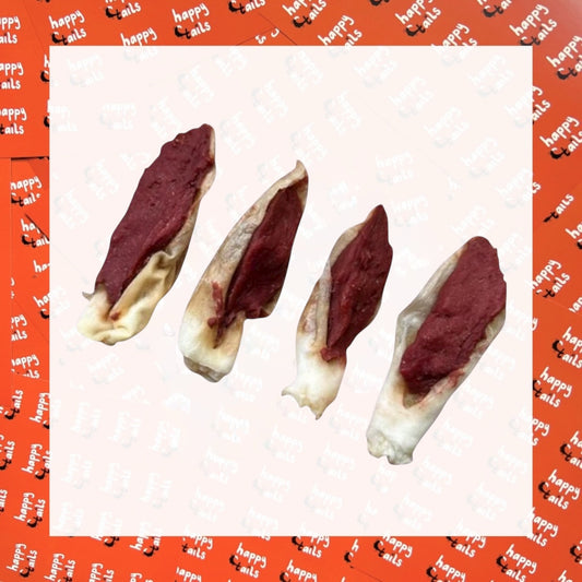 Beef Filled Rabbit Ears