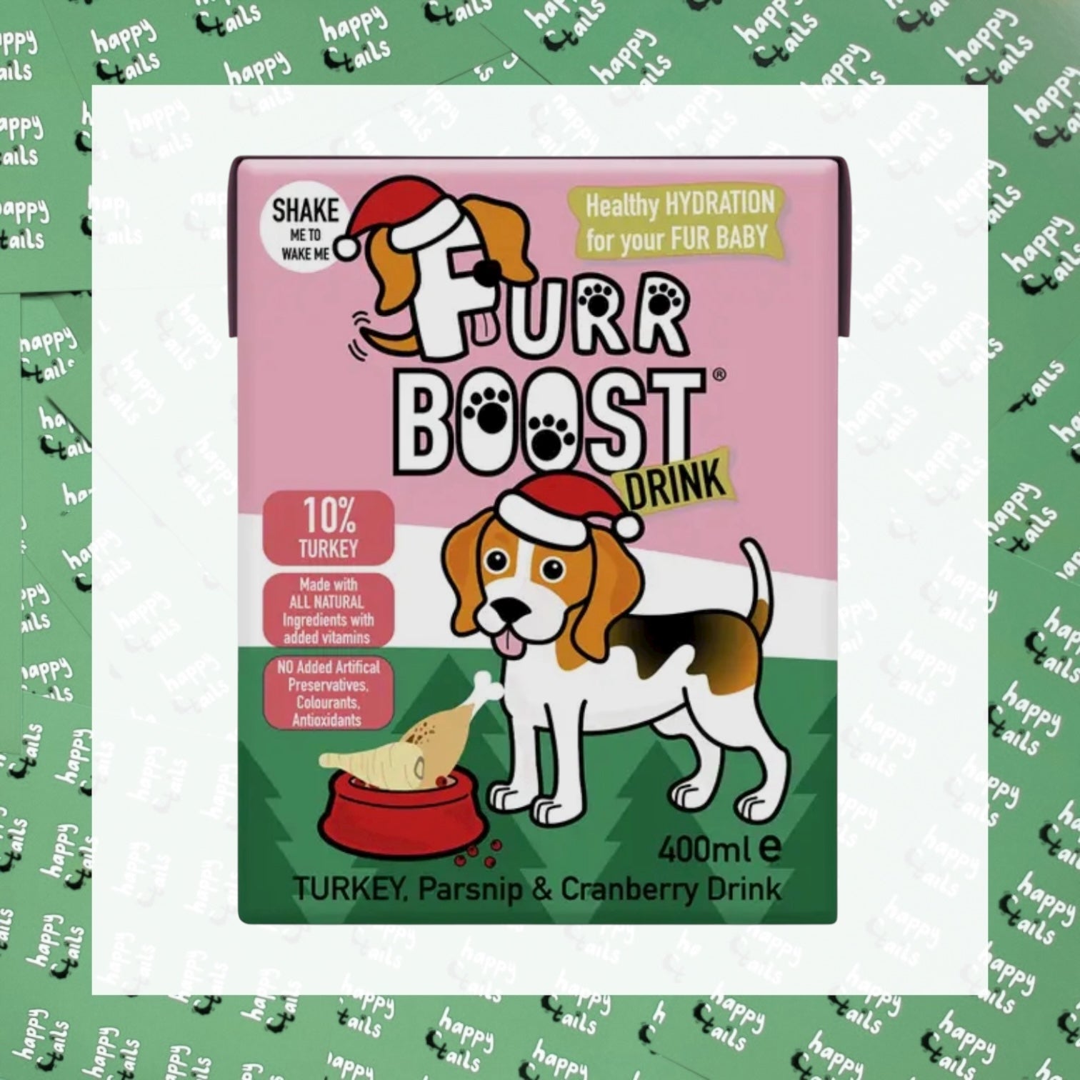 Turkey, Parsnip & Cranberry Christmas Furr Boost – Happy Tails Hampers