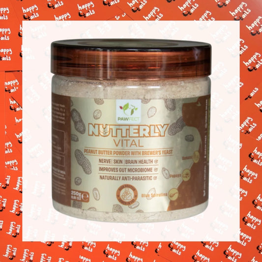 Nutterly Peanut Butter Powder with Brewer’s Yeast & Blue Spirulina